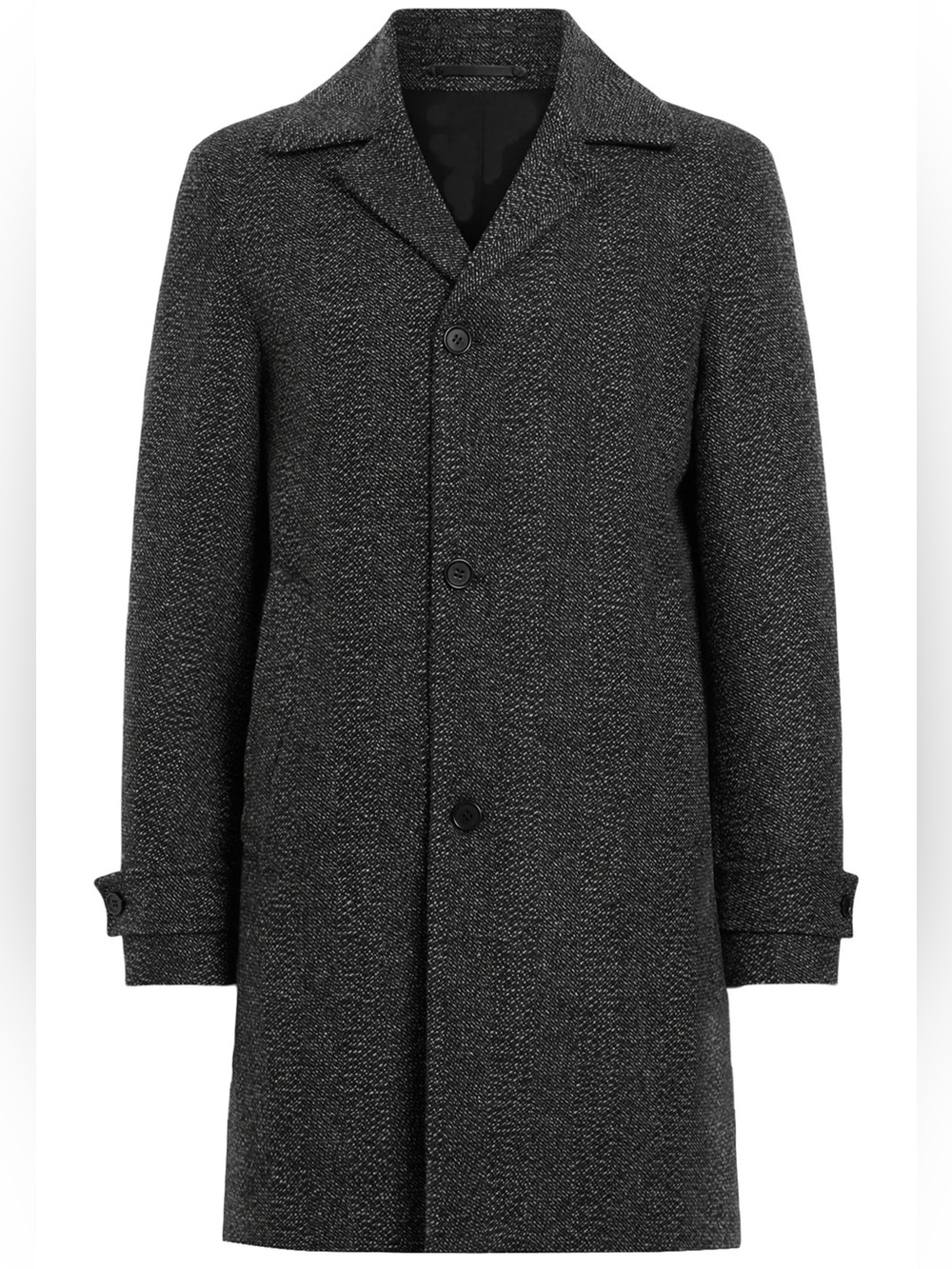 AllSaints Fincher Wool Blend Coat - Size 36 - NEW
